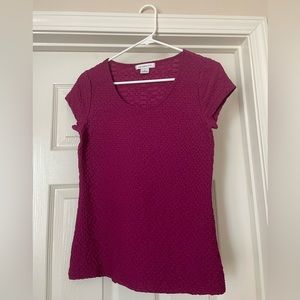 liz claiborne, small, maroon